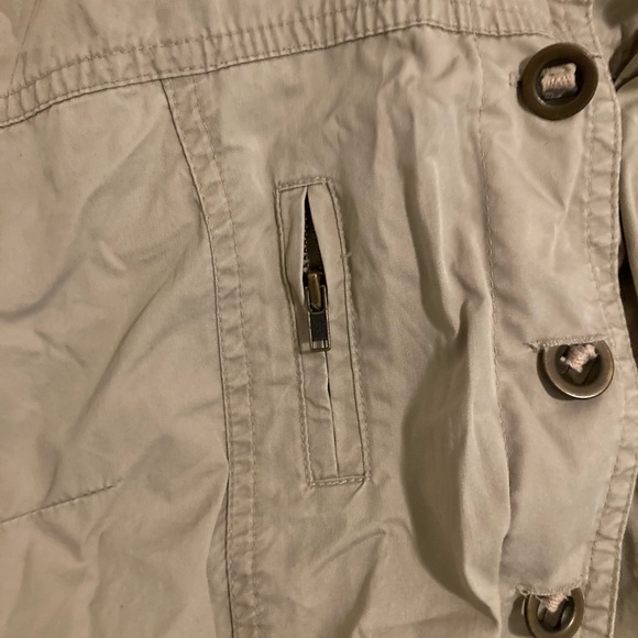 Cute preppy khaki Tribal jacket - Picture 4 of 6